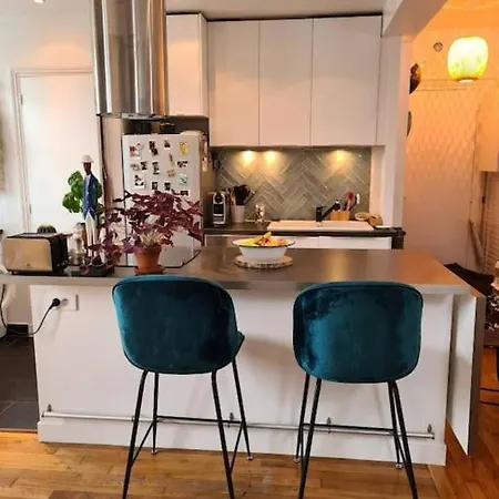 Grand 4 Personnes Belleville Appartement Paris